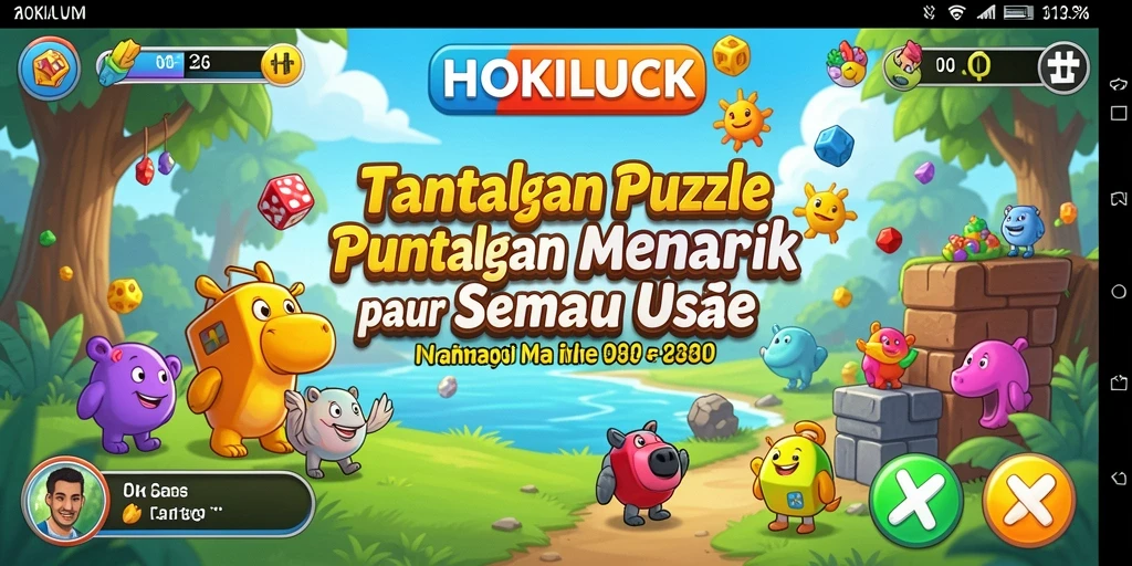 Gameplay <strong>HOKILUCK</strong> yang menantang dan penuh warna.