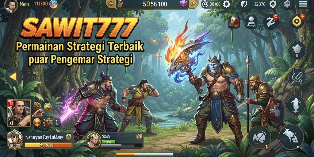 Screenshot gameplay SAWIT777 yang menunjukkan strategi yang mendalam.