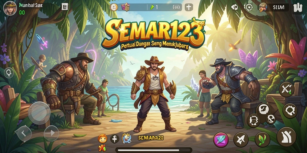 Tangkapan layar gameplay SEMAR123 menampilkan keindahan dan tantangan petualangan.