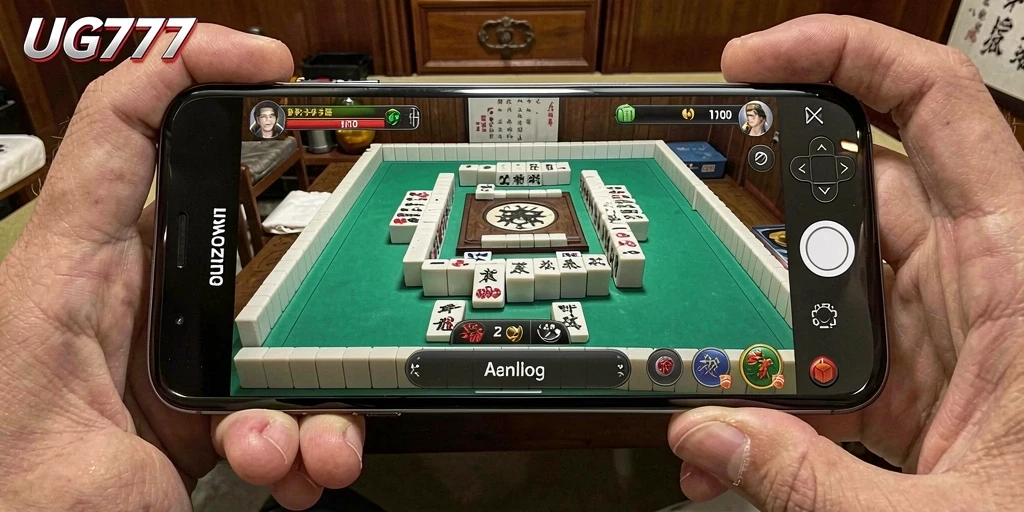 Tangkapan layar gameplay UG777 menampilkan keseruan dalam permainan Mahjong.